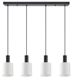 Φωτιστικό Οροφής - Ράγα Adept Tube 77-8511 85x15x300cm 4xE27 60W Black-White Homelighting