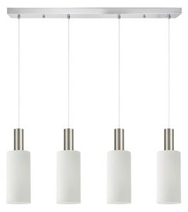 Φωτιστικό Οροφής - Ράγα Adept Tube 77-8476 85x12x300cm 4xE27 60W Nickel-White Homelighting