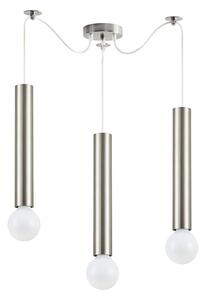 Φωτιστικό Οροφής Adept Tube 77-8660 5,5x300cm 3xE27 60W Nickel Homelighting