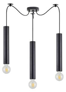 Φωτιστικό Οροφής Adept Tube 77-8670 30x30x300cm 3xE27/GU10 60W Black Homelighting