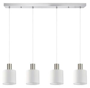 Φωτιστικό Οροφής - Ράγα Adept Tube 77-8420 85x15x300cm 4xE27 60W Nickel-White Homelighting