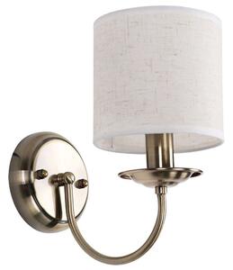 Φωτιστικό Τοίχου - Απλίκα Paril 77-8192 24x14x26cm 1xE14 60W Gold-Beige Homelighting