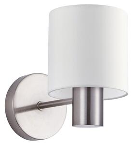 Φωτιστικό Τοίχου - Απλίκα Adept 77-8299 14x23x17cm 1xE27 60W Nickel-White Homelighting