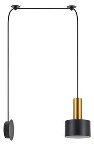 Φωτιστικό Τοίχου Adept Tube 77-8829 50x14x300cm 1xE27 60W Black-Gold Homelighting