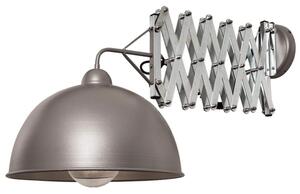 Φωτιστικό Τοίχου Extension HL-5150 77-2278 130x38x38cm 1xE27 60W Grey-Chrome Homelighting