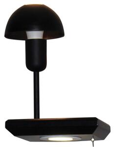 Φωτιστικό Τοίχου Rowan HL-3596 SL1 77-4410 20x15x25cm 1xE27 60W Black Homelighting