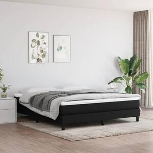 VidaXL Πλαίσιο Κρεβατιού Boxspring Μαύρο 160x200 εκ. Υφασμάτινο