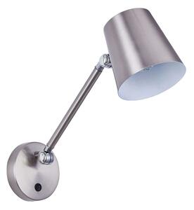 Φωτιστικό Τοίχου David 77-8273 10x22x17cm 1xE27 60W Nickel Homelighting