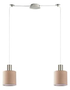 Φωτιστικό Οροφής Adept Tube 77-8431 70x15x300cm 2xE27 60W Nickel-Brown Homelighting