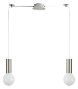 Φωτιστικό Οροφής Adept Tube 77-8388 30x11x300cm 2xE27 60W Nickel Homelighting