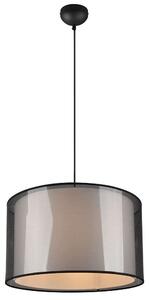 Φωτιστικό Οροφής Burton 311400132 Φ45x150cm 1xE27 40W Black-White Trio Lighting