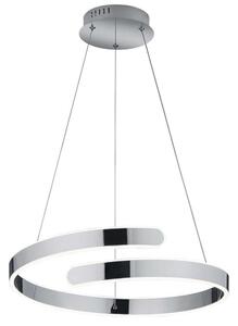 Φωτιστικό Οροφής Parma R37071106 Φ50x150cm Dim Led 4500Lm 37W Chrome RL Lighting