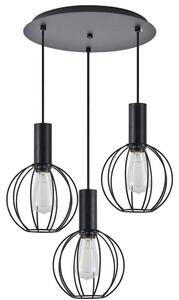 Φωτιστικό Οροφής Adept Tube 77-8537 37x37x300cm 3xE27 60W Black Homelighting