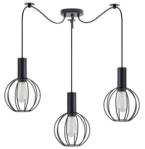 Φωτιστικό Οροφής Adept Tube 77-8535 50x50x300cm 3xE27 60W Black Homelighting