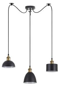 Φωτιστικό Οροφής Magnum Flex 77-8974 45x45x300cm 3xE27 60W Black-Bronze Homelighting