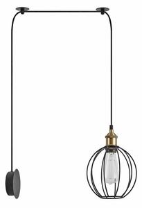 Φωτιστικό Τοίχου Magnum 77-8887 50x20x300cm 1xE27 60W Black-Bronze Homelighting