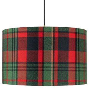 Φωτιστικό Οροφής Tyrolean Plaid CL50540 Φ55x30cm 1xE27 60W Multi MindTheGap