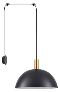 Φωτιστικό Τοίχου Adept Tube 77-8836 80x50x300cm 1xE27 60W Black-Gold Homelighting