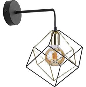 Φωτιστικό Τοίχου - Απλίκα Alambre 6712 1xΕ27 15W 32x40cm Black TK Lighting