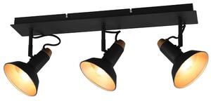 Φωτιστικό Οροφής - Σποτ Roxie 811900332 60x13x22cm 3xE14 10W Black Trio Lighting