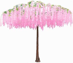 Τεχνητό Δέντρο Γλυσίνια 5480-6 370x290cm Pink Supergreens