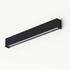 Φωτιστικό Τοίχου-Απλίκα Straight S 7596 62x5x7cm LED 11W Black Nowodvorski