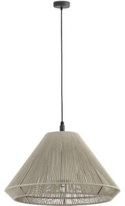 Φωτιστικό Οροφής Saigon Hole 71579C-09 Φ66,5x38cm 1xE27 15W Beige-Dark Grey Faro Barcelona