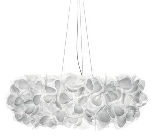 Φωτιστικό Οροφής Clizia 130 Mama Non Mama 130cm E27 15x12W White - Transparent Wire Slamp