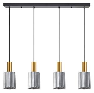 Φωτιστικό Οροφής - Ράγα Adept Tube 77-8580 85x300cm 4xE27 60W Gold-Smoke Homelighting