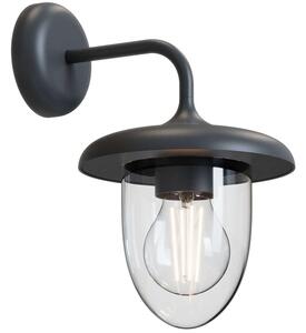 Φωτιστικό Τοίχου-Απλίκα Merline 4284500 Φ18x30,3cm 1xE27 20W Dark Grey Viokef