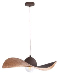 Φωτιστικό Οροφής Kapello M 32352 Φ55x12,5/80cm 1xE27 60W Brown-Copper Sigma Lighting