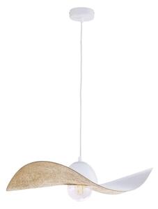 Φωτιστικό Οροφής Kapello M 32345 Φ55x12,5/80cm 1xE27 60W White-Gold Sigma Lighting