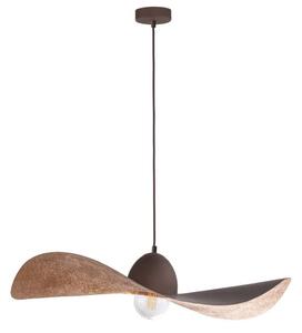 Φωτιστικό Οροφής Kapello L 32351Φ76x12,5/80cm 1xE27 60W Brown-Copper Sigma Lighting