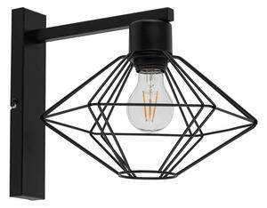 Φωτιστικό Τοίχου-Απλίκα Vario 40564 35x28x25cm 1xE27 60W Black Sigma Lighting