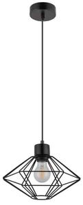 Φωτιστικό Οροφής Vario S 40552 28x28x80cm 1xE27 60W Black Sigma Lighting