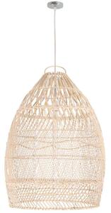 Φωτιστικό Οροφής Malibu 01810 Φ57x75cm 1xE27 Beige GloboStar