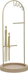 Stand Κοσμημάτων 3-70-874-0120 14x14x34cm Gold Inart