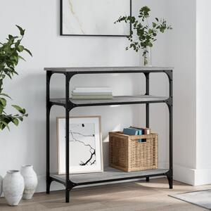 VidaXL Τραπέζι Κονσόλα Γκρι Sonoma 75x29x75 εκ. Επεξεργασμένο Ξύλο