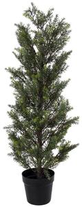 Τεχνητό Δέντρο Lemon Cypress 20151 120cm Brown-Green Globostar