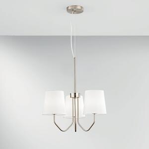 Φωτιστικό Οροφής Κρεμαστό I-Sally-3-NIK E14 150x50x64cm Nickel Luce Ambiente Design