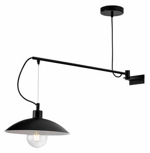 Φωτιστικό Τοίχου - Απλίκα I-Eldorado-AP-NER E27 128x83x30cm Black Luce Ambiente Design