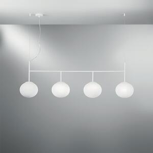 Φωτιστικό Οροφής - Ράγα I-Baly-S4 E27 150x125x20cm White Luce Ambiente Design