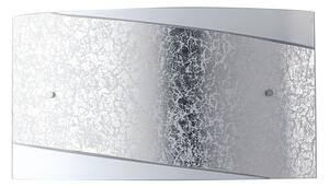 Φωτιστικό Τοίχου - Απλίκα I-Paris/4525 SIL E27 45x25x7 Silver Luce Ambiente Design