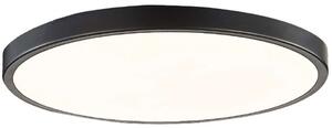 Φωτιστικό Οροφής - Πλαφονιέρα 42035-B-Black Φ60x5cm Led 8800lm 110W Black Inlight