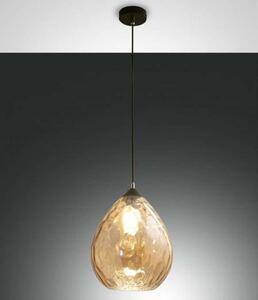 Φωτιστικό Οροφής Smart Gisella 3518-45-125-01 Φ26x30cm 1xE27 60W Amber Fabas Luce