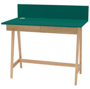 Γραφείο Luka LUKA2DOFASH10 110x50x75cm Natural-Sea Green