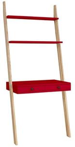 Γραφείο Ladder Leno LENOO12 79x49x183cm Red