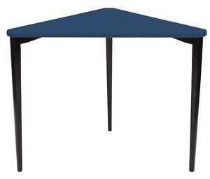 Γραφείο Γωνιακό Naja NAJAOBL15 114x85x75cm Navy Blue-Black