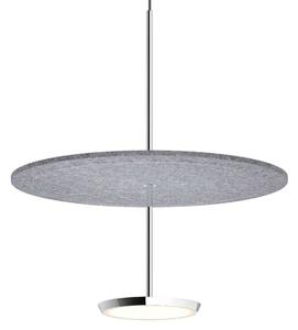 Φωτιστικό Οροφής Sky Sound 18 10570/10577 46x44,4cm Led 1250lm 18W Aluminium-Grey Pablo Designs