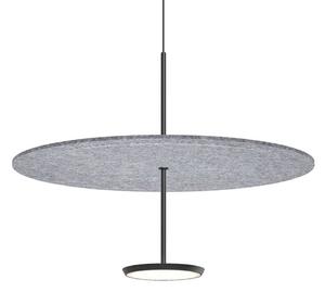 Φωτιστικό Οροφής Sky Sound 24 10570/10579 61x44,4cm Led 1250lm 18W Black-Grey Pablo Designs